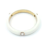 Ring Adolfo Courrier Woman W in Rose Gold Diamante P2W02 - P2W02